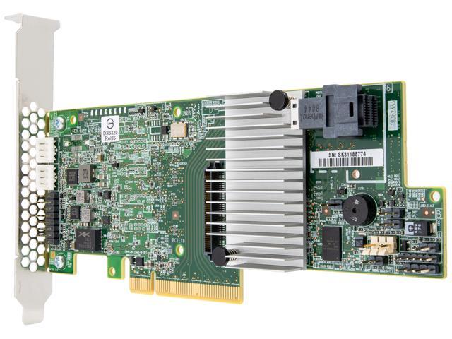 LSI Logic LSI LSI00415 MegaRAID SAS 9361-4i 4-Port 12Gb/s SAS+SATA PCI-Express 3.0 Low Profile RAID Controller Single