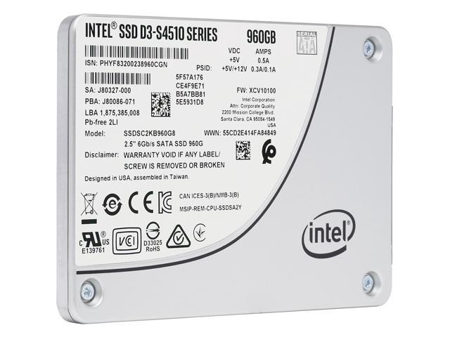 Intel D3-S4510 960 Gb Solid State Drive - 2.5