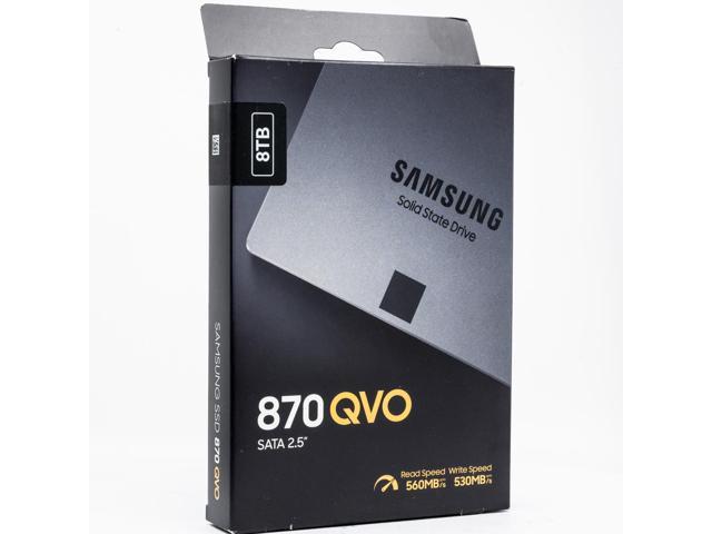 Viva Man we SAMSUNG 870 QVO Series8TB NVME Internal SSD SATA III 2.5" Form Factor -  Newegg.com