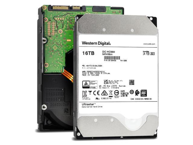 Refurbished: WD Ultrastar DC HC550 16TB SATA 3.5