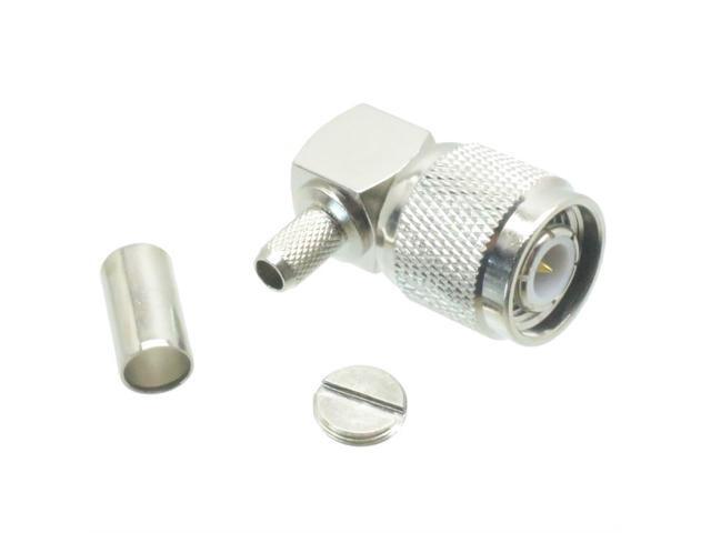 1pce Connector N female jack bulkhead crimp RG58 RG142 LMR195 RG400 RF COAXIAL