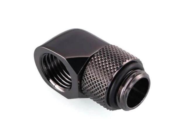 Bykski G1//4 Male to Female 90 Degree Elbow Fitting 2 Pack White