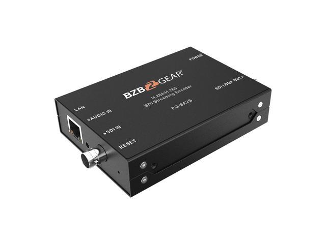 BZBGEAR 1080P H.264/265 SDI Video and Audio Streaming Encoder