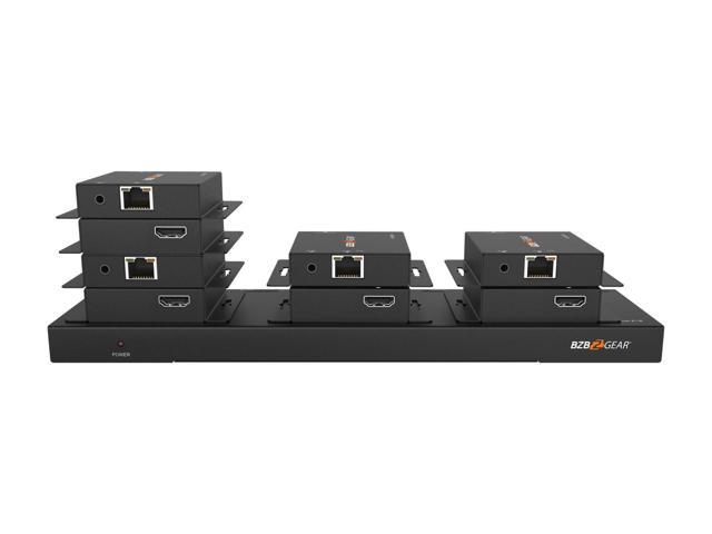 BZBGEAR 1X8 1080P/4K30 HDMI Splitter/Distribution Amplifier up to 230ft over Category Cable