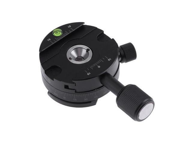 Xdashou Camera Stand Aluminum Alloy 360 Degree Rotation Panorama Ball Head with Speedy Release Plate for Camera Tripod Head