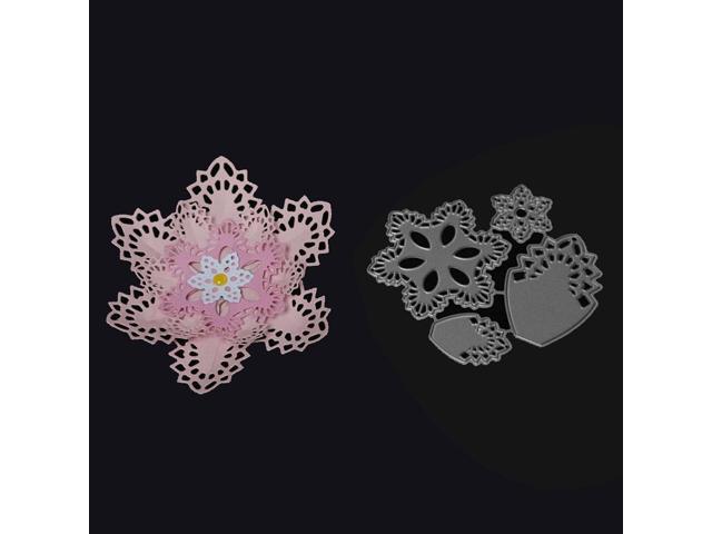 3D Metal Flower Cutting Dies DIY Scrapbooking Photo Album Decorative Template