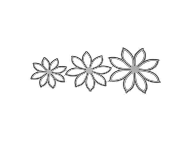 Cutting Dies Multilayer Flower Stencil Scrapbooking Photo Album Card Embossing