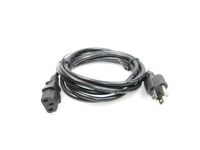 5 Packs BH 1-Foot Low Profile Angle Extension Power Cord 16 AWG NEMA 5-15P to