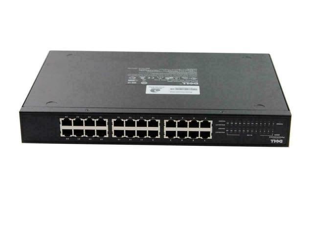 Dell Power Connect 2224 24 Port Ethernet Switch for sale online 