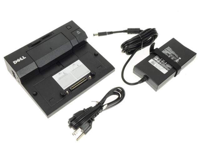 Dell E-Port USB 3.0 Docking Station Replicator PR03X with PA 4E family adapter. 