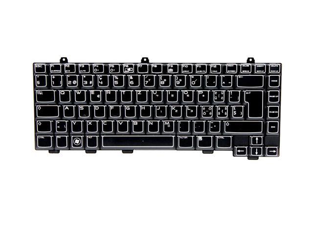 New laptop keyboard for Dell Alienware m15x US BLACK