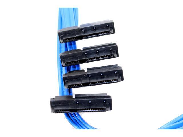 Genuine Dell PowerEdge 1900 RAID Controller 4-Port SATA Breakout Cable NJ056 