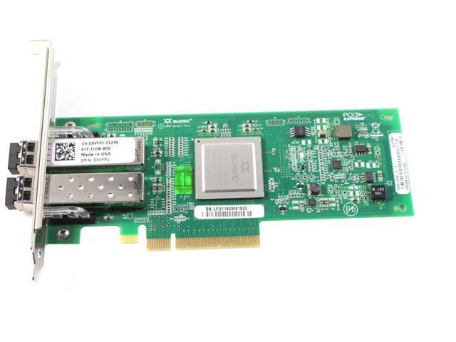 Qlogic QLE2562 8GB Dual Port PCIe Fibre Channel Adapter W// 2x SFP