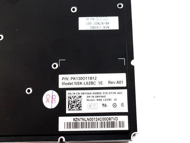 New-8Y5K0 Original Equipment Manufacturer Dell XPS 14 L421x 15 L521x Laptop Tastiera Spagnola Teclado retroilluminato