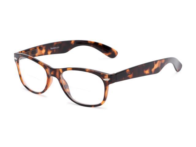 Readerscom The Elwood Bifocal 150 Brown Tortoise Reading Glasses Neweggcom - 