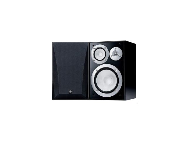 Yamaha Ns 6490 3 Way Bookshelf Speakers Black Finish Pair Black Home Speakers And Subwoofers Tv Video Home Audio Electronics