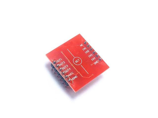 10PCS//LOT TLP281 4 CH 4-Channel Opto-Isolator IC Module for Arduino Expansion Board High and Low Level Optocoupler Isolation