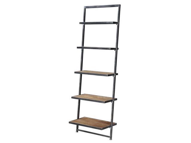 Convenience Concepts 413155nabl Laredo 5 Tier Ladder Bookcase