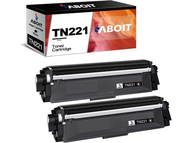 1-Pack Cuxwill Compatible Black TN221 TN-221BK TN221BK Toner Cartridge Used for Brother MFC-9130CW MFC-9340CDW HL-3140CW HL-3170CDW HL-3180CDW DCP-9020CDN Printer 