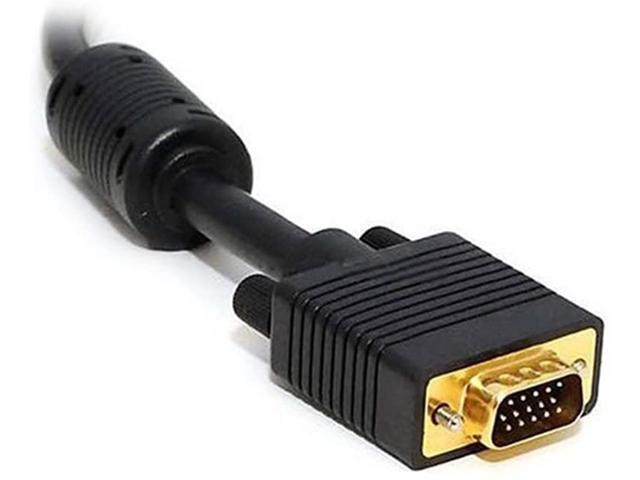 Coaxial Construction ACL 50 Feet Premium Gold plated VGA Male to Male Cable Double Shielded with Ferrites 3 Pack Coaxial Construction ACL 50 Feet Premium Gold plated VGA Male to Male Cable Double Shielded with Ferrites 3 Pack