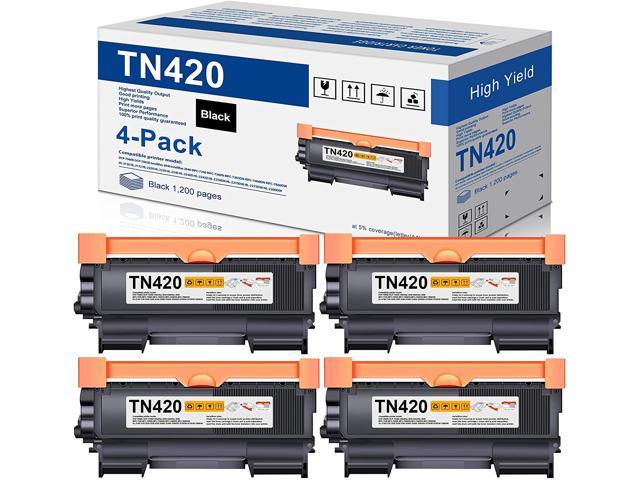 Genuine Brother Toner Cartridges TN420 Pack of 4 