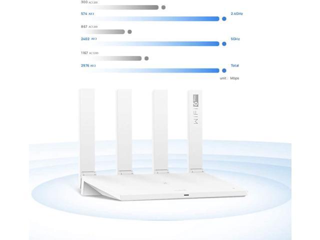 Huawei Wifi 6 Plus Smart Wifi Router Ax3 Dual Core Wireless Router