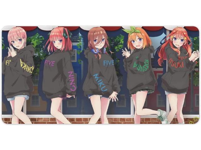 the quintessential quintuplets mouse pad