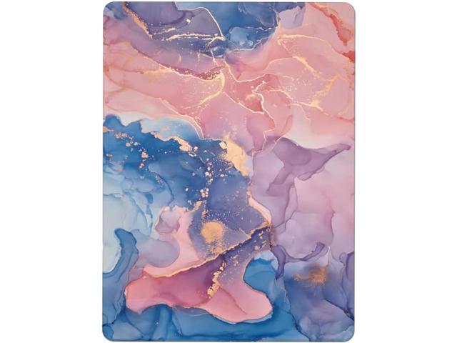 Elegant Floral Laptop Mini Mouse Pad,Small Square Mouse Mat 8x6in Non-Slip Rubber Base with Comfortable Lycra Cloth Mousepad Easy Carrying for Computer 