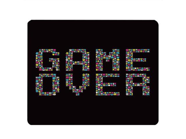 NICOKEE Gymnastics Rectangle Gaming Mousepad Gymnastics Girl Never Give Up Quote Mouse Pad Mouse Mat for Computer Desk Laptop Office 9.5 X 7.9 Inch Non-Slip Rubber 