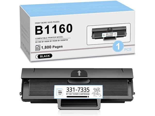1PK Compatible 331-7335 B1160 Toner Cartridge Black Replacement for Dell  B1160 B1160w B1163w B1165nfw Printer Cartridge, Sold by SITIBINK -  