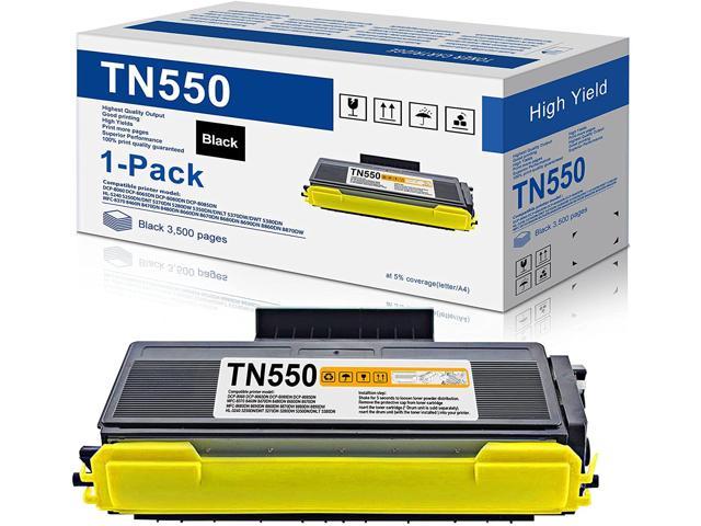TM Black, 2 Pack Compatible Toner Cartridge Replacement for Brother TN580 TN650 TN550 TN620 High Yield Compatible with HL-5370DW HL-5340D DCP-8060 DCP-8065DN HL-5240 HL-5250DN MFC-8660DN E-Z Ink 