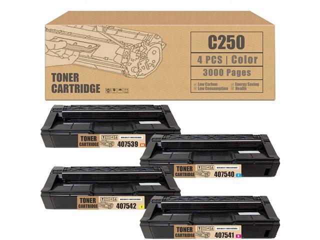 New Compatible 407539-407542 Toner Cartridge For Ricoh SP C250DN SP C250SF 