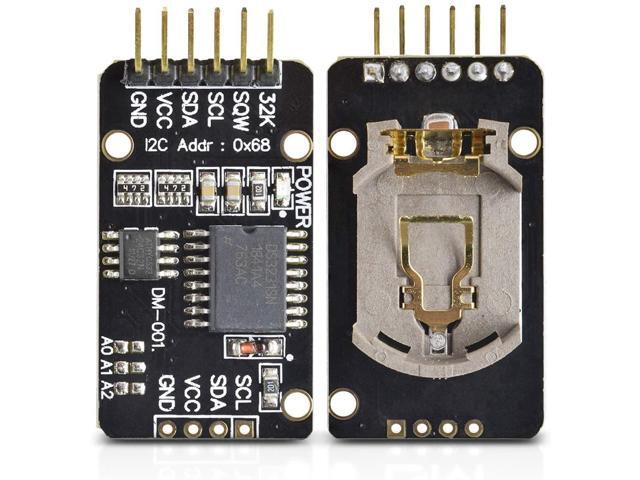 DS3231SN RTC Module, Aideepen 2PCS DS3231 AT24C32 IIC High Precision ...