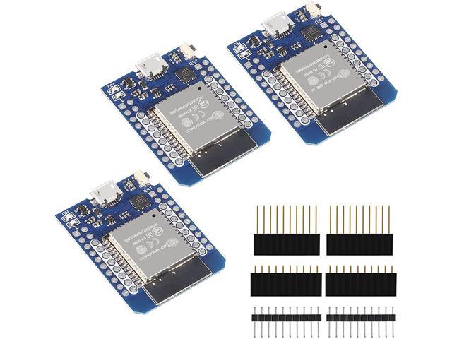 3pcs Module D1 Mini ESP8266 Module Microcontroller Board 5V DC Durable 