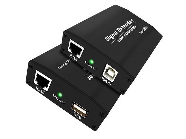 Hula hop Bær punkt LornCeng USB Extender Over Ethernet Cat5e/6/7 Up to 656FT(200M), USB RJ45  Extender for Keyboard Mouse Extension, Plug and Play, Hot Swap, Driver Free,  Support All Systems, Compatible with USB 2.0 - Newegg.com