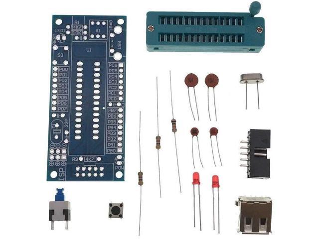 DIY Kit NO Chip 2PCS ATmega8 ATmega48 ATMEGA88 Development Board AVR 