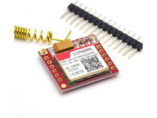 1PCS Smallest SIM800L GPRS GSM Module Card Board Quad-band Onboard Antenna NEW 