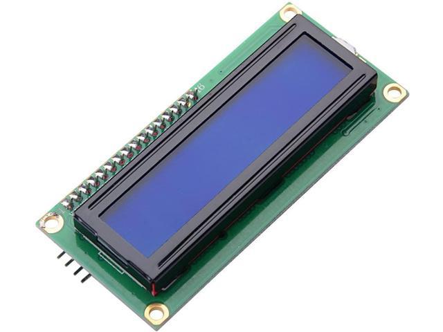 Blue AITRIP 3 Set IIC/I2C/TWI LCD 1602 16x2 Serial Interface Adapter Module Blue Backlight for Arduino UNO R3 MEGA2560 