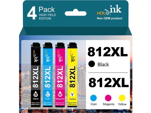 812xl Ink Cartridges Remanufactured Replacement 812 Xl T812xl Ink Cartridges For Wf 7820 Wf 7840 9329