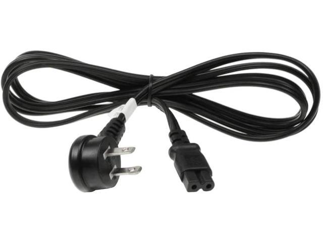 SF Cable IEC320 C7 to NEMA 1-15P 5 ft 18 AWG 2-Slot Polarized Power Cord 1-15P to C7
