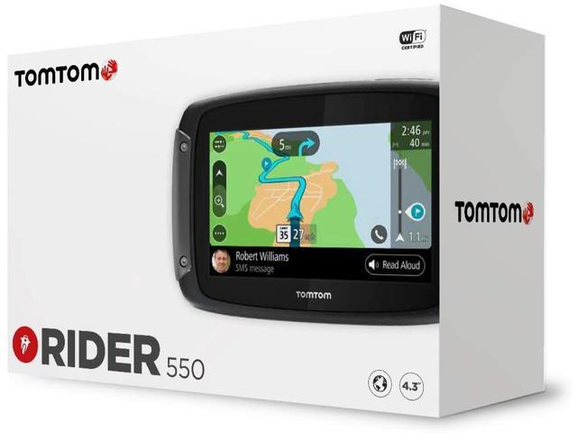 Rubriek Reisbureau Dicht TomTom Rider 550 Motorcycle GPS Navigation Device, 4.3 Inch, with  Motorcycle Specific Winding - Newegg.com