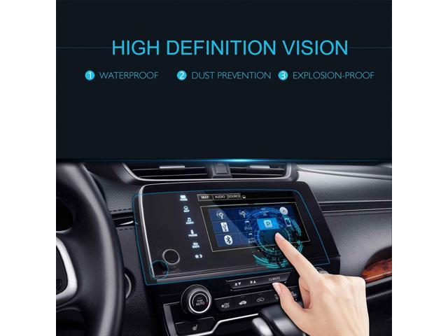 7-inch Car Navigation Display Glass Protective Film HD Anti-Scratch YEE PIN 2019 CRV Screen Protector for 2017 2018 2019 CR-V EX EX-L Touring Center Control Touch Screen 