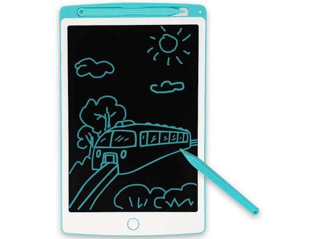 Blue Digital Handwriting Pad with Screen Lock 10 inch Electronic Doodle Board Kids Drawing Board Jonzoo LCD Writing Tablet erasable Reusable eWriter Paper-Saving Tool for Home/School/Office 