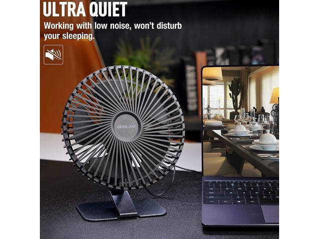 USB Fans Mini Portable Desktop Cooling Desk Quiet Fan For Mobile Laptop PC