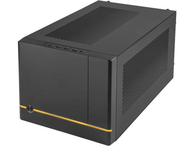 SilverStone Technology SUGO 14, SG14, Black, Mini-ITX Cube Chassis ...