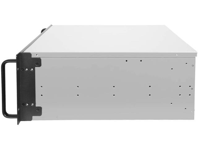 Silverstone RM41-H08 4U Rackmount Server Case with 5 x 3.5 Hot-Swappable  Bay and 3 x 5.25 Bays with USB 3.1 Gen 1 RM41-H08-x