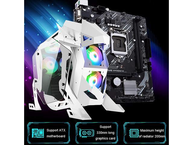 XINKO ATX Computer Gaming Case 5 Pcs Fans, with Tempered Glass PC XINKO ATX Computer Gaming Case 5 Pcs Fans, with Tempered Glass PC