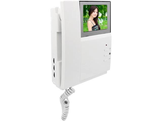 4.3'' Video Intercom with Handset Monitor & 3 Call Buttons & IR Camera for 3Flat 
