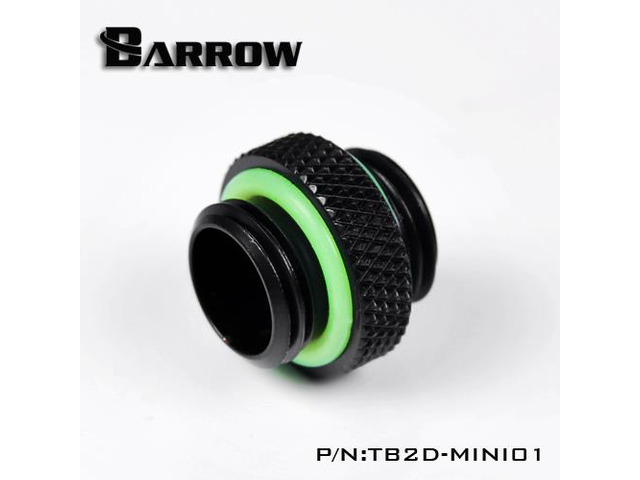 thumbnail image 2 of Barrow G1/4 Male To 5mm G1/4 Male Extender Fitting – Black 2 of 6