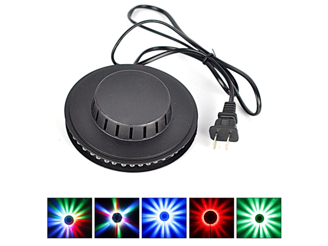 LED Home Light Projector Party Sunflower Rotating RGB Lamp Club Colourful Effect 